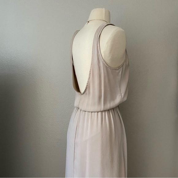 Kendall Light Beige Maxi Dress - Picture 3 of 7